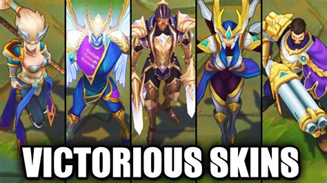 All Victorious Skins Spotlight League Of Legends Youtube