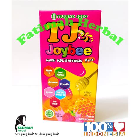 Jual TJ Joybee Madu Multivitamin Plus 100 Ml Shopee Indonesia