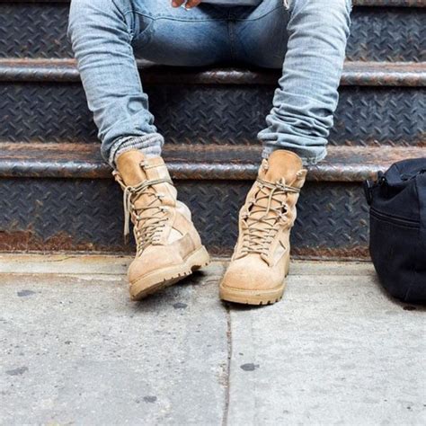 The Combat Boot Inverse Boots Outfit Men Military Boots Outfit