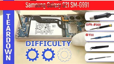 Samsung Galaxy S21 Sm G991 📱 Teardown Take Apart Tutorial Youtube