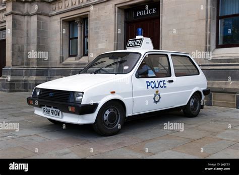 Austin Metro Police Car Stock Photo - Alamy