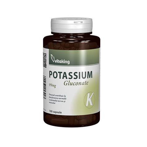 Potassium 99 Mg 100 Capsule VitaKing Farmacia Tei Online