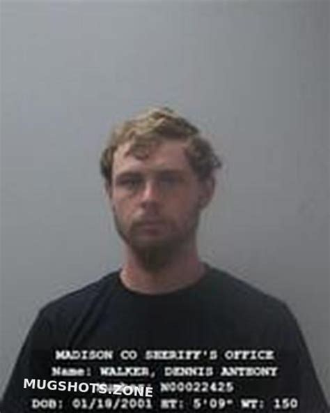 Dennis Anthony Walker 09 11 2022 Madison County Mugshots Zone