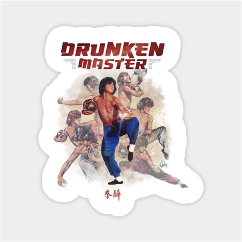 Jackie Chan: DRUNKEN MASTER - Jackie Chan - Magnet | TeePublic