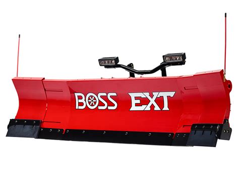 Boss Ext Straight Blade Plow 8 Ft 10 Ft Stb19200