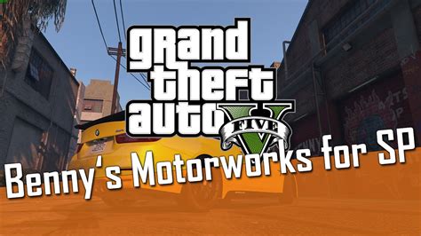 Gta 5 Modding Bennys Motorworks Für Den Singleplayer Deutsch