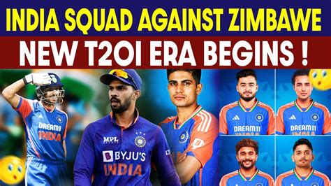 India Squad For Zimbabwe T I Series Riyan Parag Abhishek Sharma