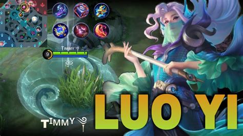 Insane Burst Damage Luo Yi Best Build By Top Global Luo Yi T