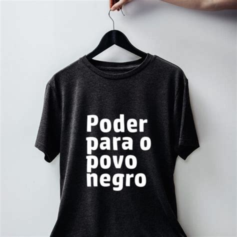 Camiseta Poder Para O Povo Negro Camisetas De Esquerda