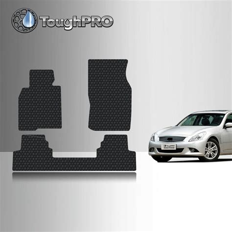 Toughpro Floor Mats Black For Infiniti G37 All Weather Custom Fit 2008 2013 Ebay