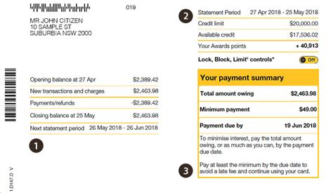 Monthly Credit Card Statement Walkthrough Bank Home