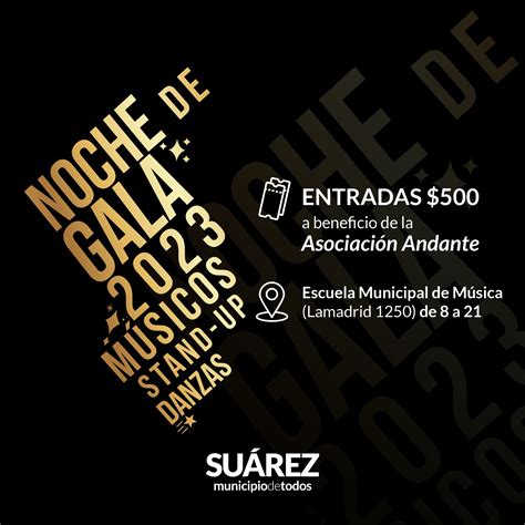 Venta De Entradas Para La Noche De Gala 2023