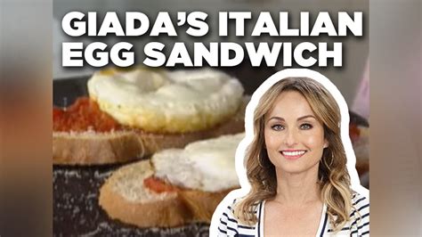 Giada De Laurentiis Italian Egg Sandwich Everyday Italian Food