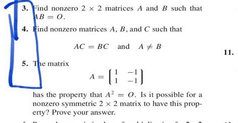 Solved Find Nonzero Times Matrices A And B Such That Ab Chegg