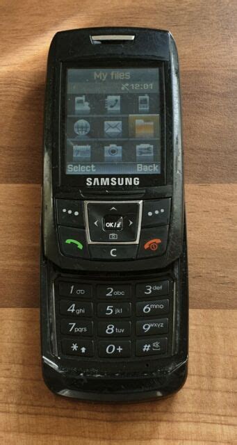 Samsung Sgh E250 Black Unlocked Mobile Phone For Sale Online Ebay