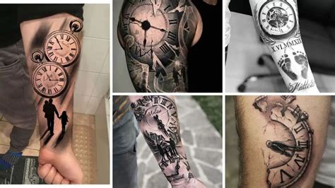 60+ Trendy Clock Tattoo Designs For Guys (2024)