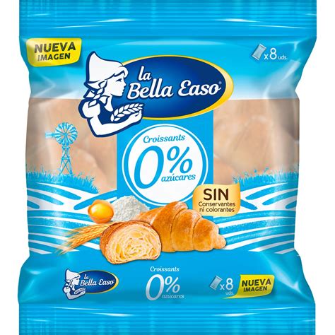 Comprar croissants 0 azúcares 8 unidades bolsa 240 g LA BELLA EASO