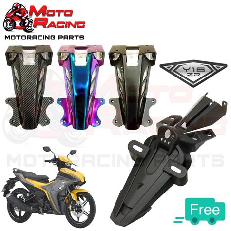 Y16ZR ALLOY CNC FENDER REAR BRACKET CARBON TITANIUM TAPAK EKOR MAGAT