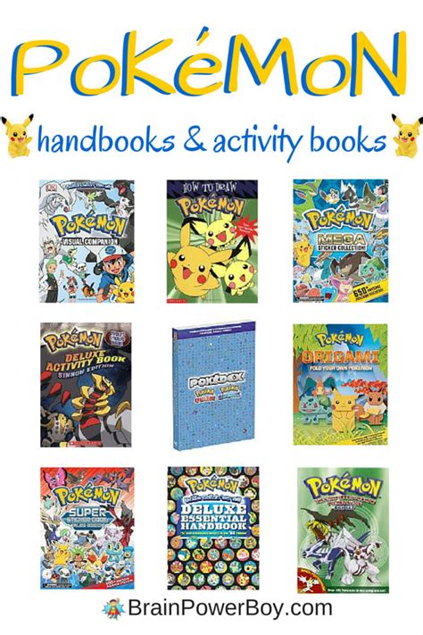 Pokemon Books Handbooks And Activity Books