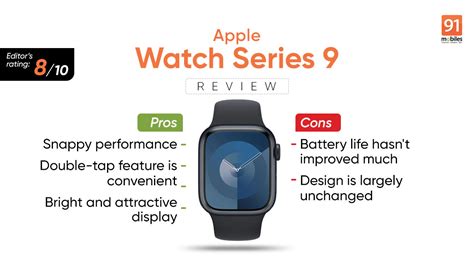 Apple Watch Series 9 review - Pros and cons, Verdict