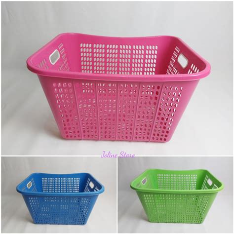 Jual Keranjang Pakaian Baju Serbaguna Pajero Warna Laundry Basket