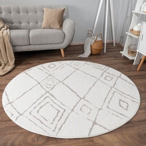 Paco Home Tappeto Salotto Moderno Soggiorno Pelo Corto Boho Scandinavo