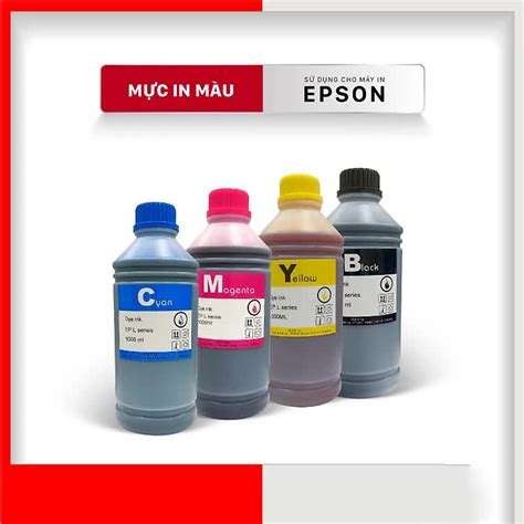 Mực Nước Ink Dye 4 Màu C13t00v 100ml Giá Rẻ Chất Lượng Cao