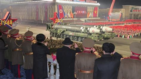 North Korea Shows Off Icbms During Military Parade Good Morning America