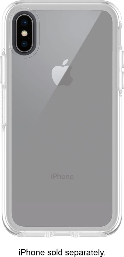 Customer Reviews Otterbox Symmetry Series Case For Apple® Iphone® X And Xs Clear 49722bbr