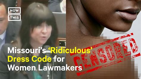 Dress Code For Women Lawmakers In Missouris House Sparks Outrage Youtube