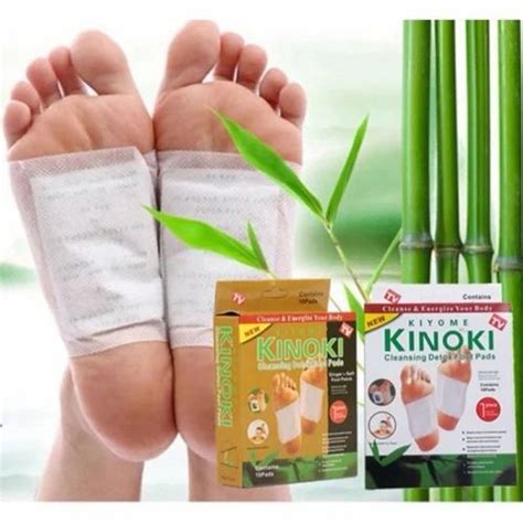 Ruchiworld Dextrin Bamboo Vinegar Kinoki Detox Foot Patch For Personal