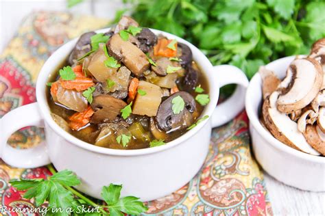 Vegetarian Crock Pot Mushroom Soup recipe