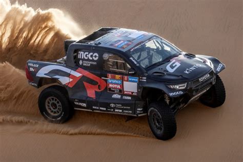 La Toyota GR DKR Hilux EVO está lista para competir en el Rally Dakar 2024