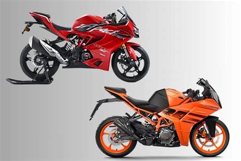 tvs apache rr   ktm rc    rules  track