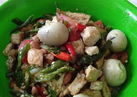 Resep Tauco Tahu Telur Puyuh Ala Anak Kos Oleh Putri Surya Ningsih