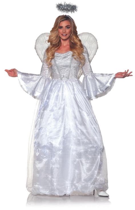 Underwraps Heavenly Angel Adult Light Up Costume Large