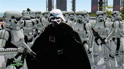 Darth Vader Vs Stormtrooper Army Epic Battle Youtube