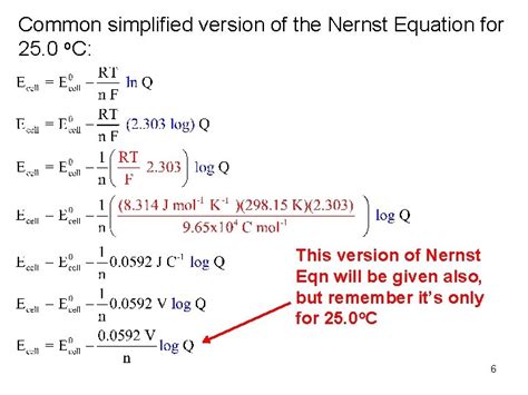 Water Electrolysis Nernst Equation Tessshebaylo