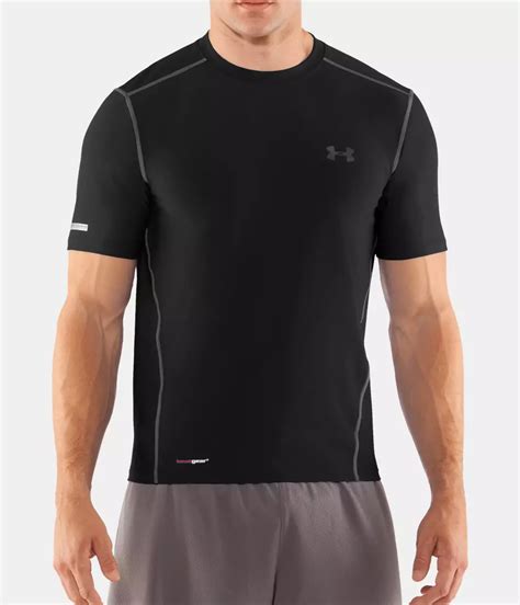 Mens Heatgear® Fitted Short Sleeve Crew Under Armour Us