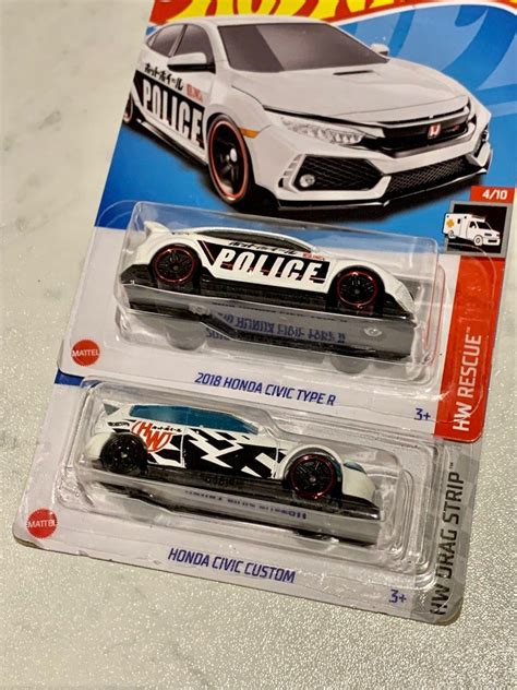 COMBO Hotwheels Honda Civic Type R Honda Civic EG Custom Hobbies