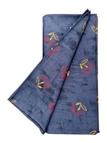 Grey Floral Printed Rayon Fabric Width 42inch At Rs 52 Meter In Balotra