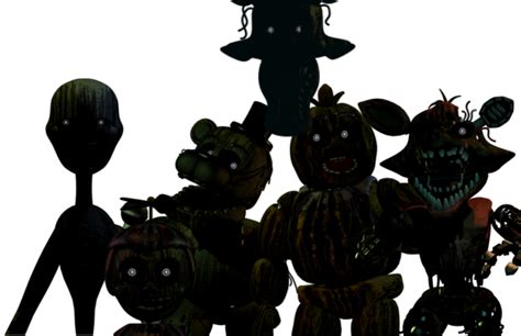 Five Nights At Freddys 3 All Animatronics