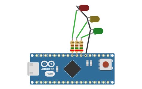 Circuit Design Arduino Nano Tinkercad