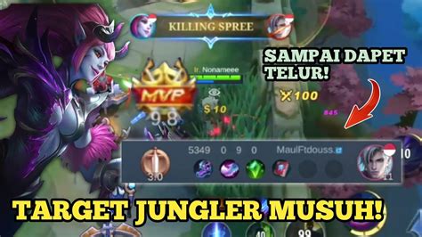 Full Damage Selena Membuat Jungler Musuh Coklat Youtube