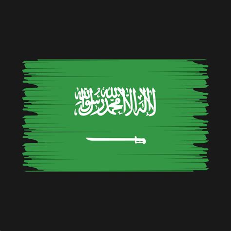 Saudi Arabia Flag Illustration Vector Art At Vecteezy