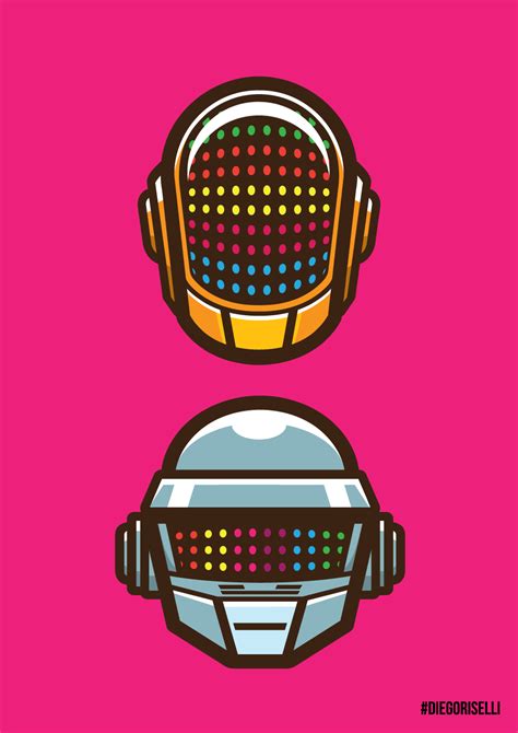 Daft Punk Vector on Behance