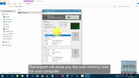 How To Know The Max Memory Ram Size Supported By Your Computer Youtube