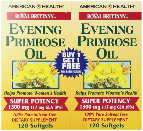 Buy American Health Royal Brittany Evening Primrose Oil 1300 Mg 2