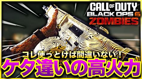 【cod Bo6ゾンビ】ゾンビおすすめ武器カスタム紹介！初心者でも使いやすい火力特化！次に育てる武器はコイツしかない！ Call Of Duty Black Ops6 Youtube