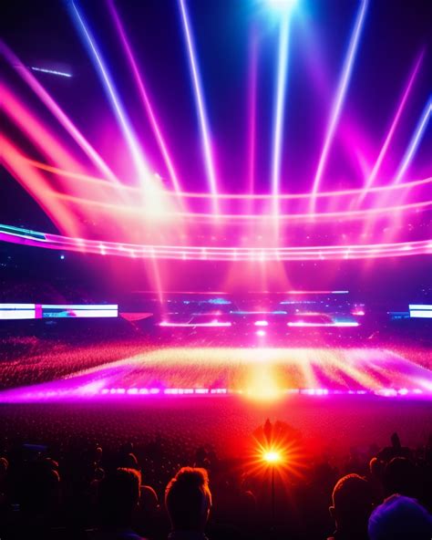 Lexica Idol Concert Live Venue Lens Flare High Definition 8K